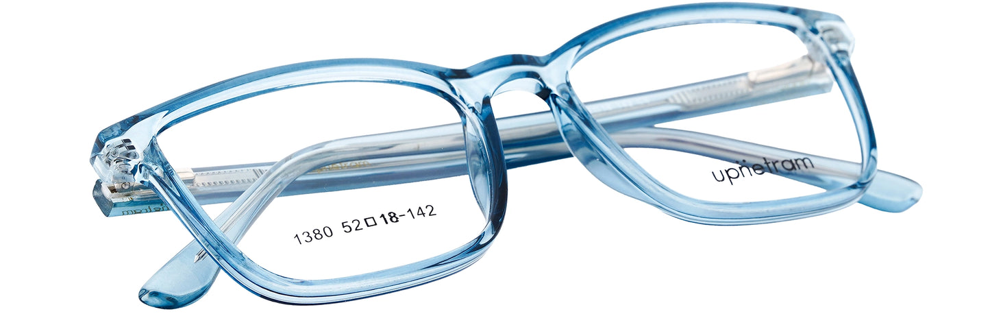 UP1380-C6-Handmade Mix Material-Crystal Blue