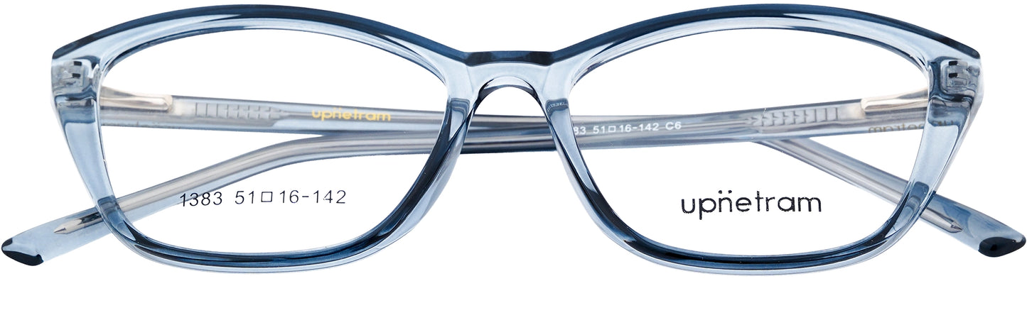 UP1383-C6-Handmade Mix Material-Crystal Blue