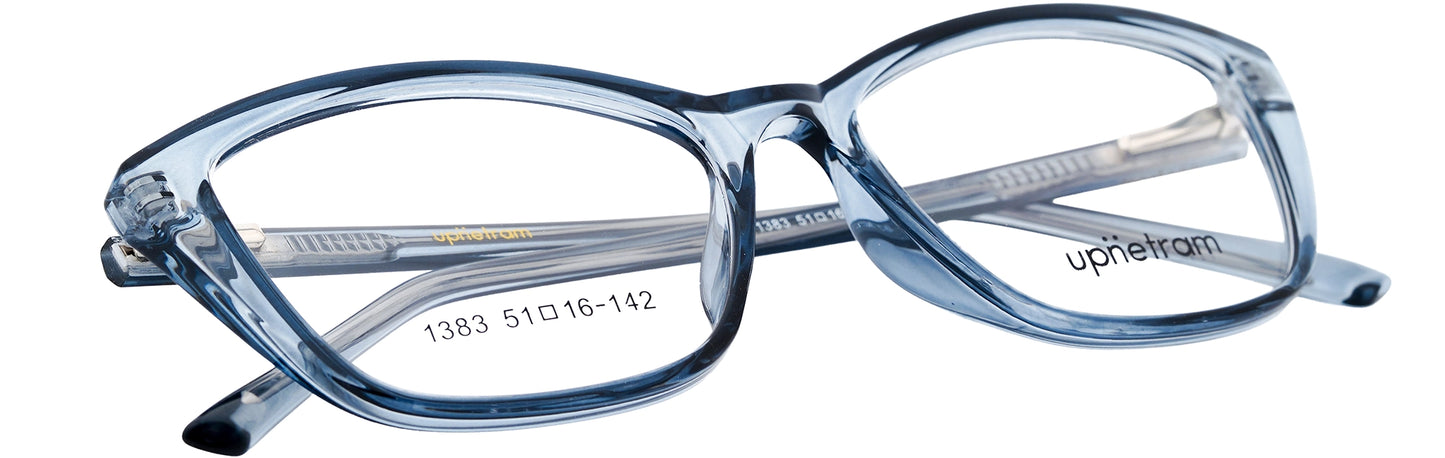 UP1383-C6-Handmade Mix Material-Crystal Blue