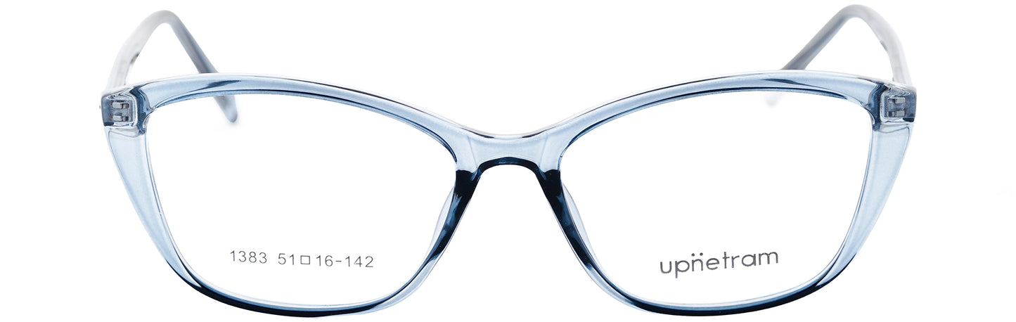 UP1383-C6-Handmade Mix Material-Crystal Blue