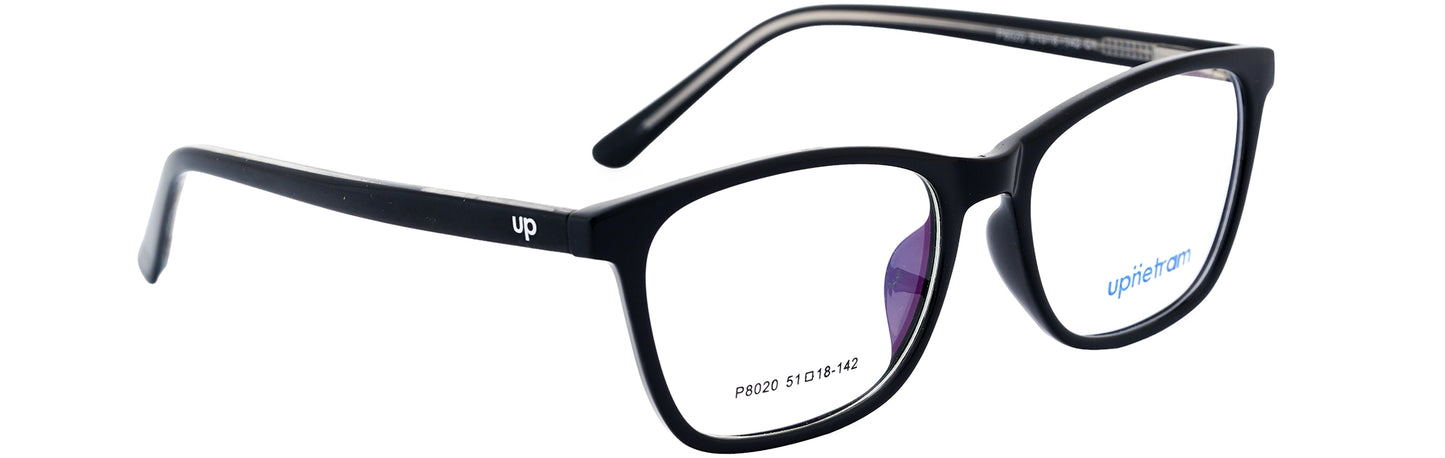 UP8020-C1-Handmade Mix Material-Midnight Black