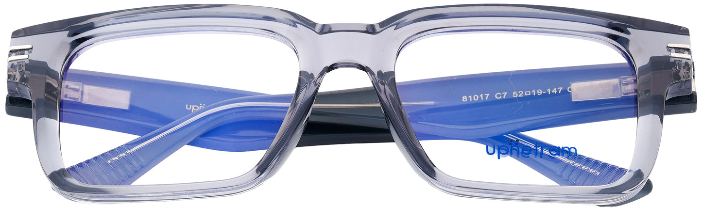 UP81017-C7-Handmade Mix Material-Crystal Grey