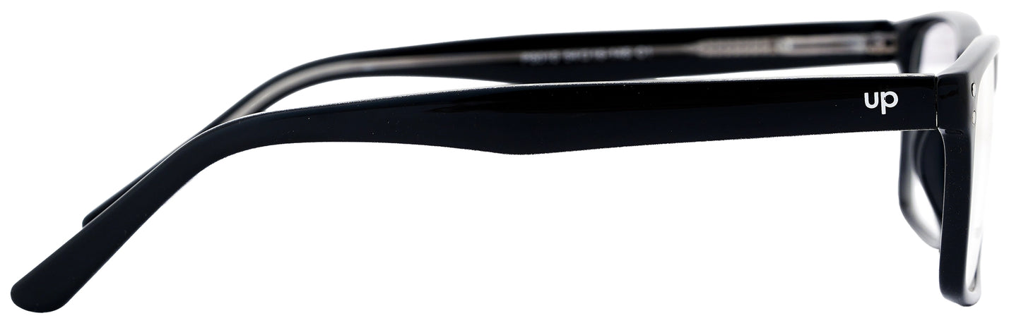 UP8010-C1-Handmade Mix Material-Midnight Black