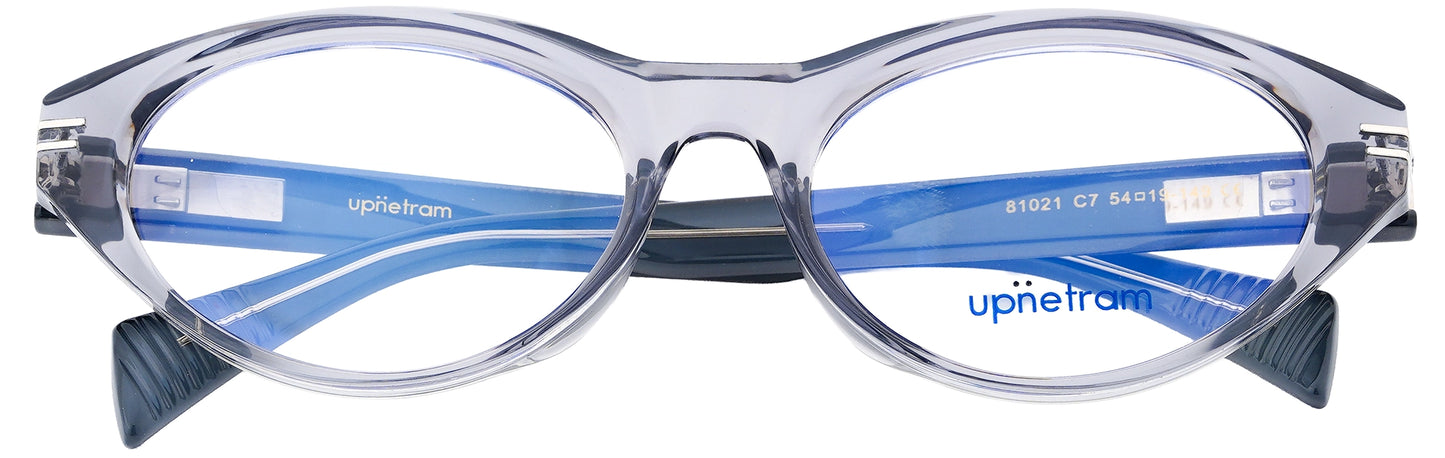 UP81021-C7-Handmade Mix Material-Crystal Grey