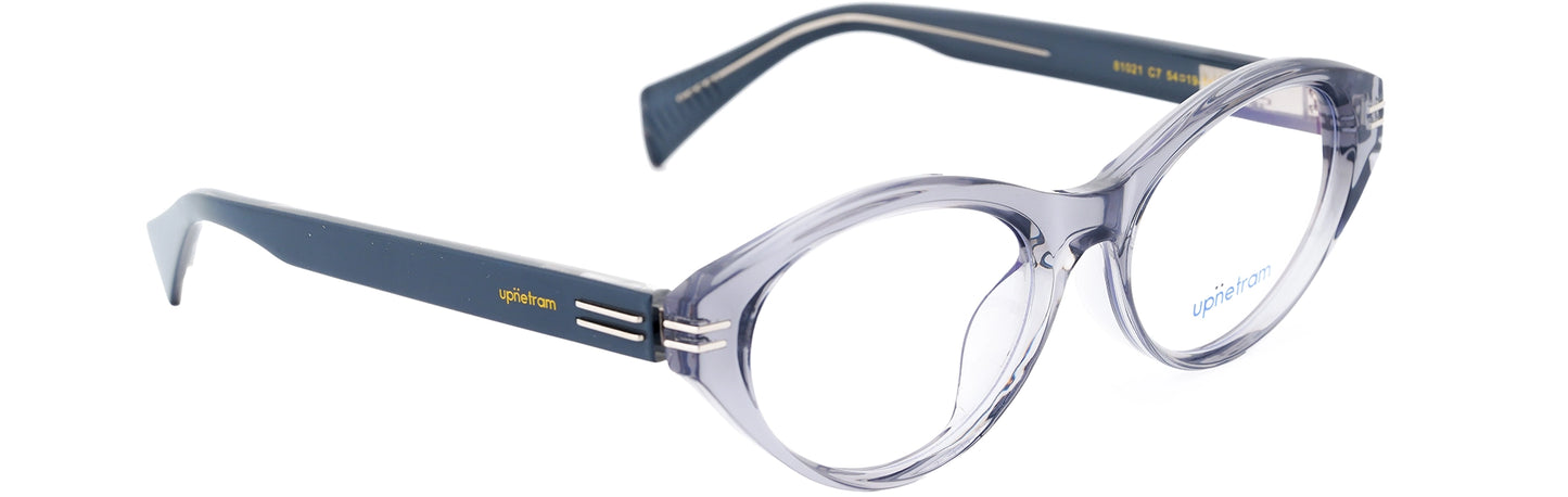 UP81021-C7-Handmade Mix Material-Crystal Grey
