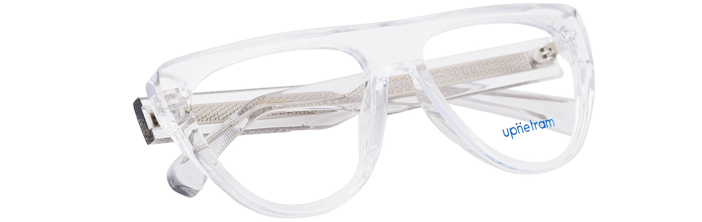 UP5018-C5-Handmade Mix Material-Crystal Transparent