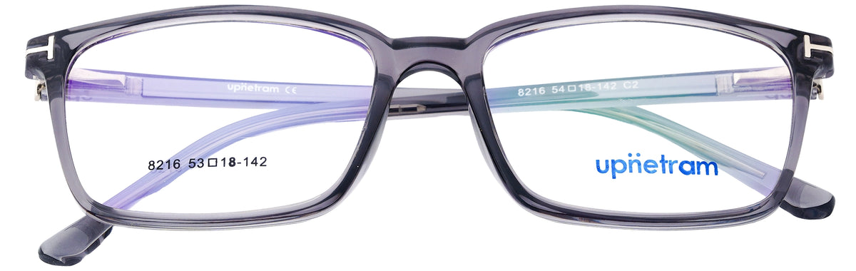 UP8216-C2-Handmade Mix Material-Smokey Grey