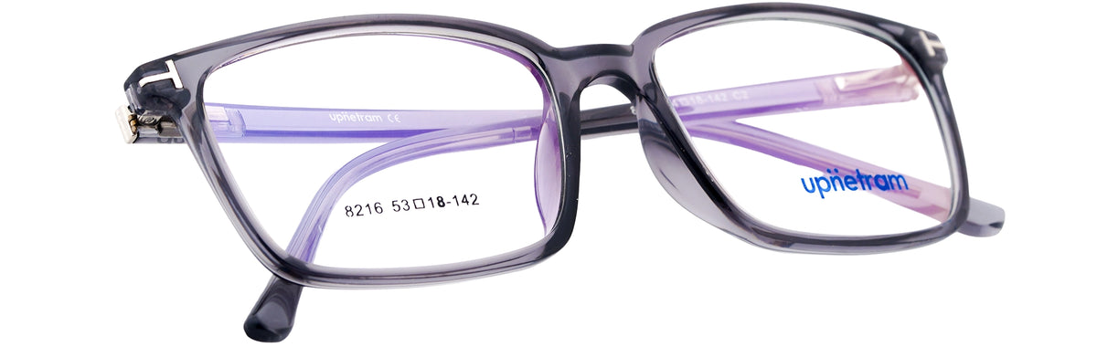 UP8216-C2-Handmade Mix Material-Smokey Grey