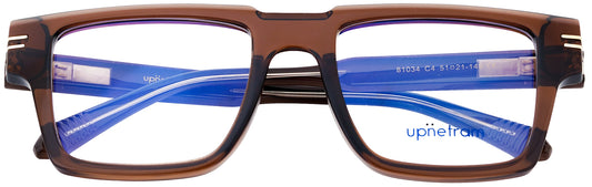 UP81034-C4-Handmade Mix Material-Havana Brown