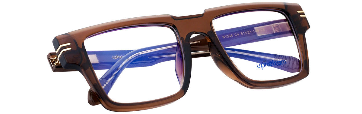 UP81034-C4-Handmade Mix Material-Havana Brown
