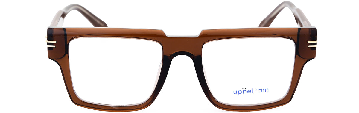 UP81034-C4-Handmade Mix Material-Havana Brown
