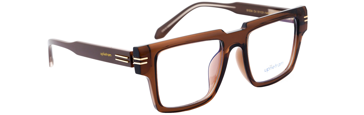 UP81034-C4-Handmade Mix Material-Havana Brown