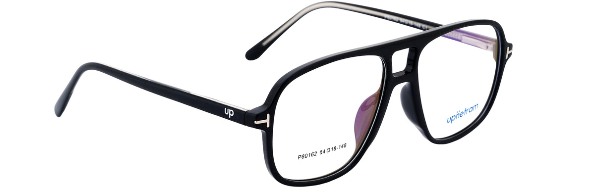 UP80162-C1-Handmade Mix Material-Midnight Black