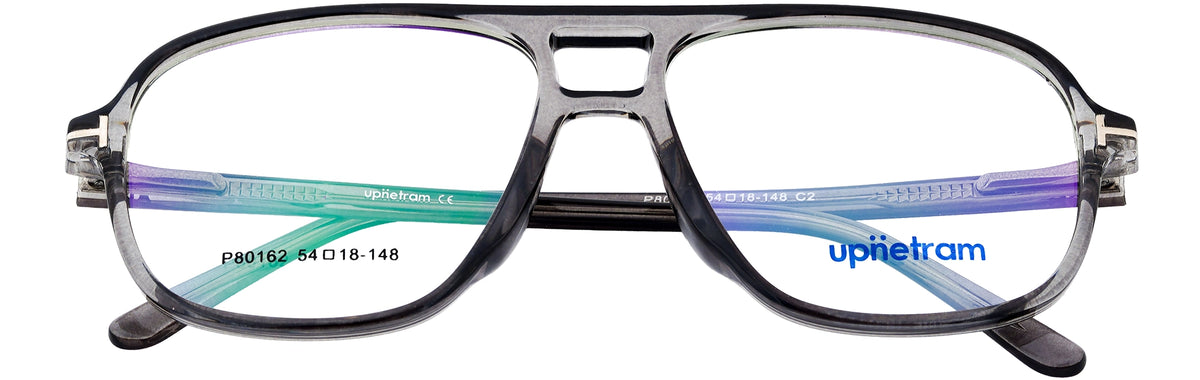UP80162-C2-Handmade Mix Material-Smokey Grey