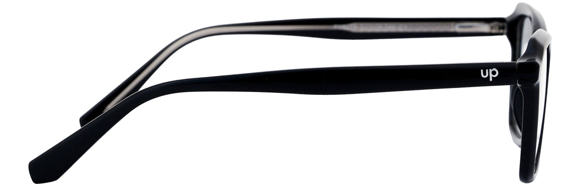 UP83279-C1-Handmade Mix Material-Midnight Black