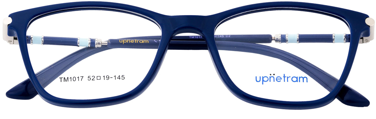 UP1017-C2-Handmade Mix Material-Blue