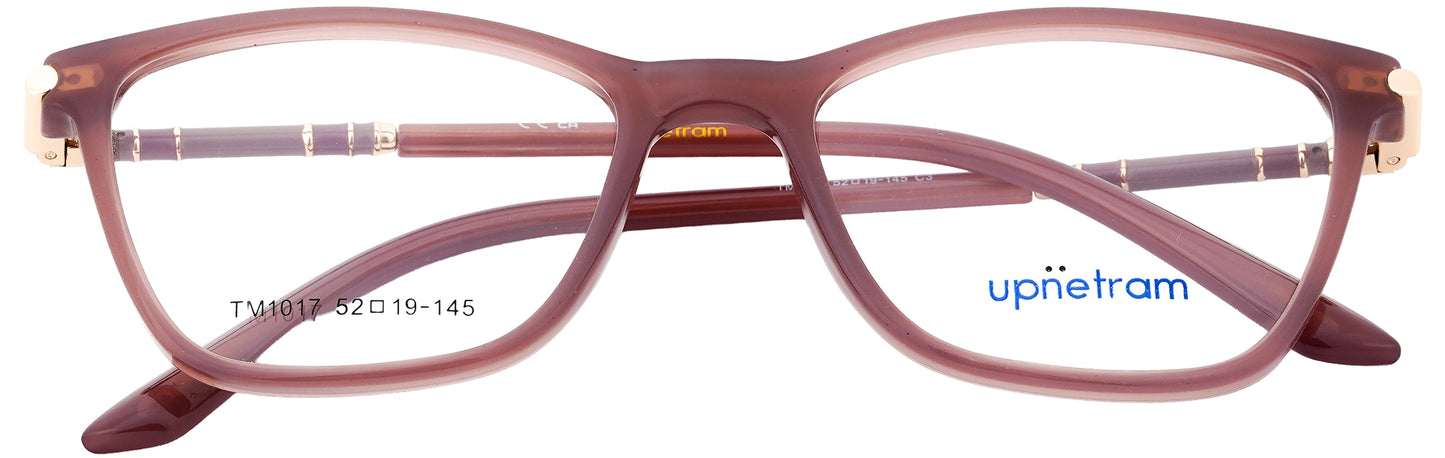 UP1017-C3-Handmade Mix Material-Champagne Brown