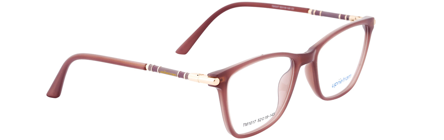 UP1017-C3-Handmade Mix Material-Champagne Brown