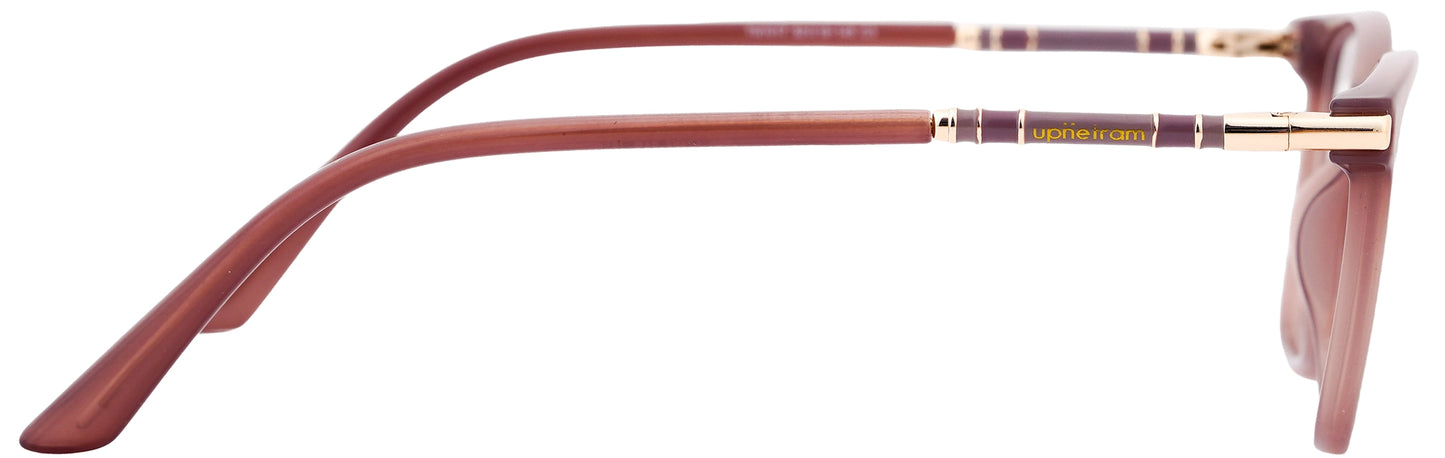 UP1017-C3-Handmade Mix Material-Champagne Brown