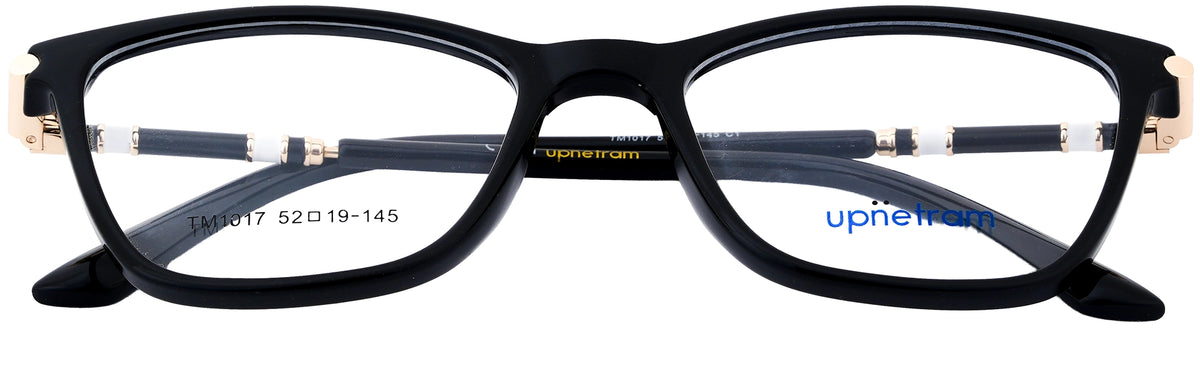 UP1017-C1-Handmade Mix Material-Midnight Black