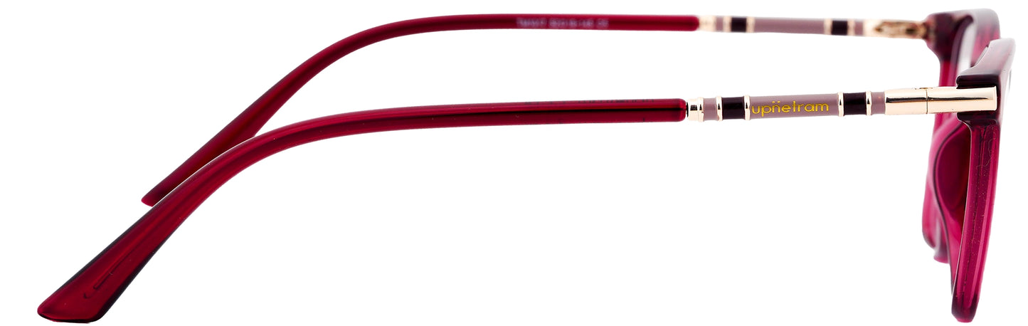UP1017-C5-Handmade Mix Material-Wine