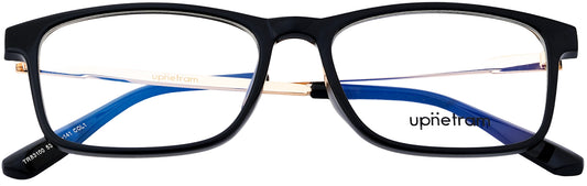 UP83100-C1-Handmade Mix Material-Midnight Black