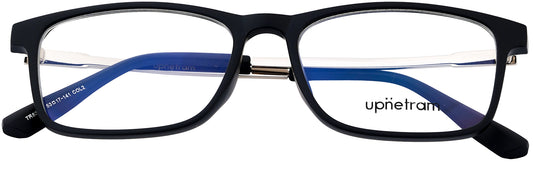 UP83100-C2-Handmade Mix Material-Midnight Black