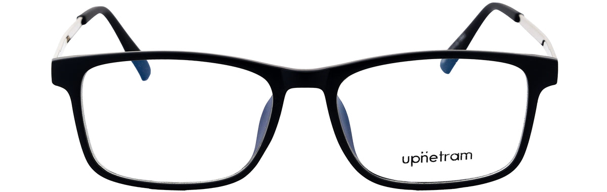 UP83100-C2-Handmade Mix Material-Midnight Black