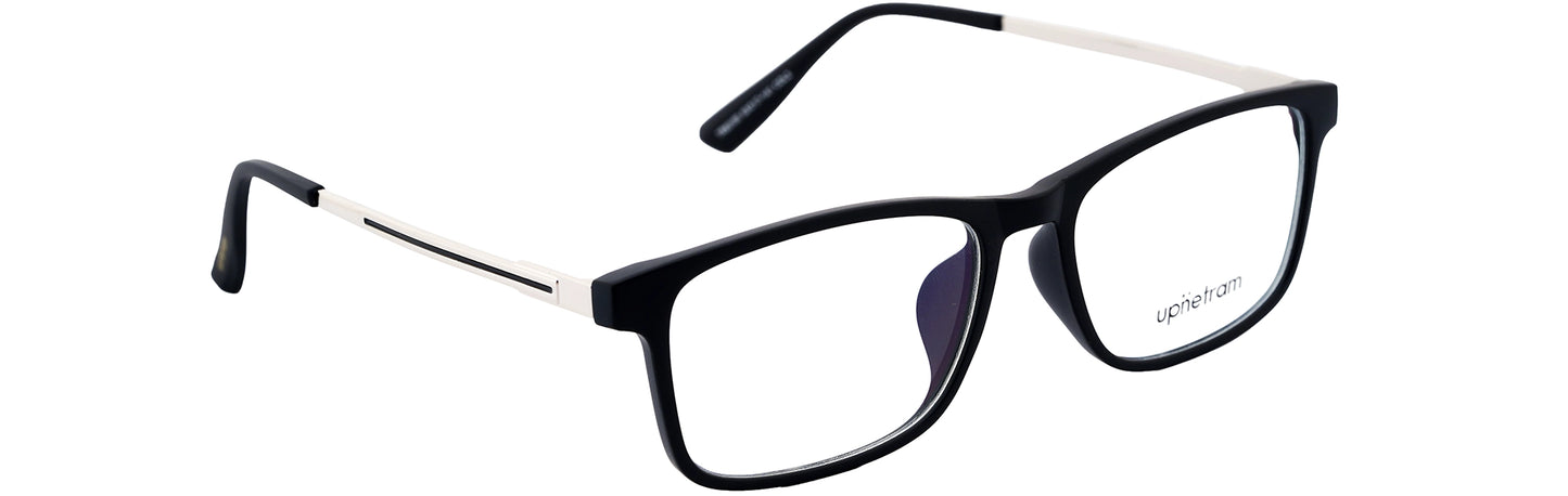 UP83100-C2-Handmade Mix Material-Midnight Black