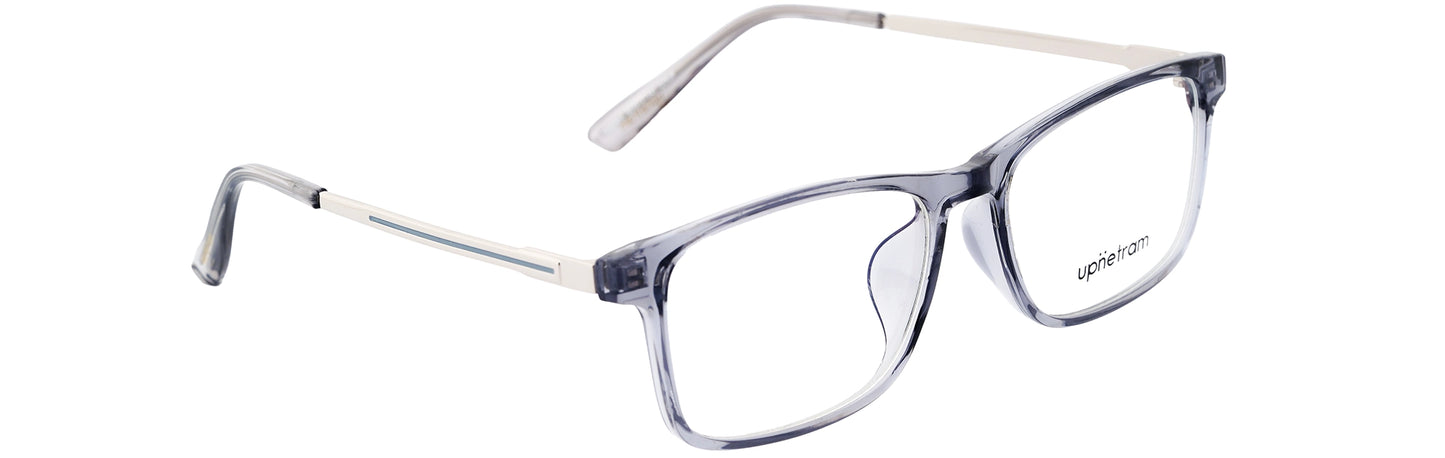 UP83100-C8-Handmade Mix Material-Smokey Grey