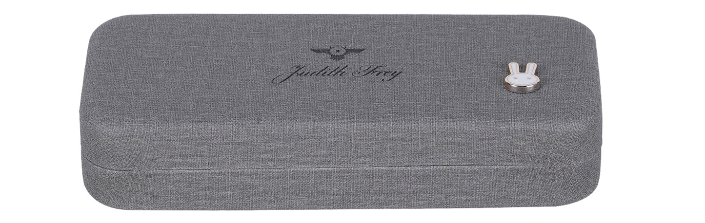 JF135-C9-Handmade Bio Acetate-Crystal Clear