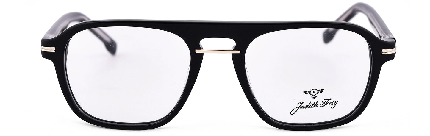 JF7667-C1-Handmade Bio Acetate-Midnight Black
