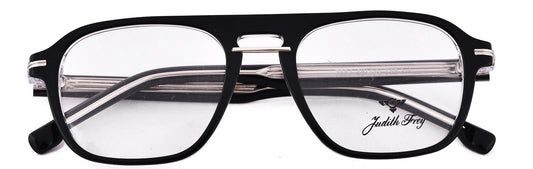 JF7667-C7-Handmade Bio Acetate-Midnight Black
