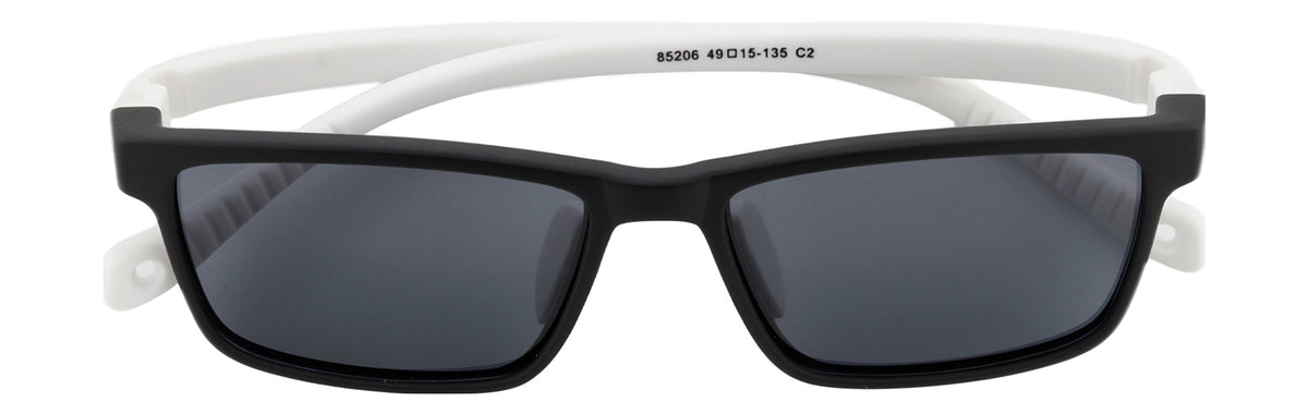 HK85206-C2-Handmade Mix Material-Black & White