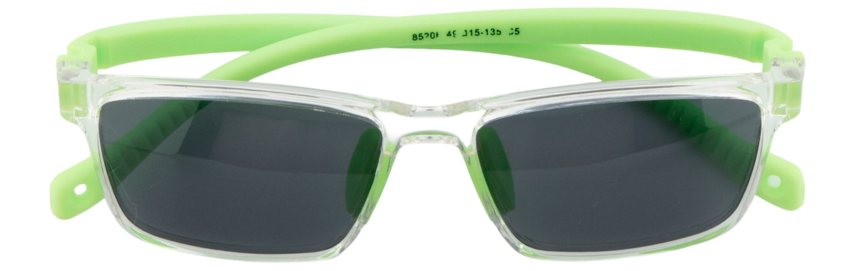 HK85206-C5-Handmade Mix Material-Translucent Green