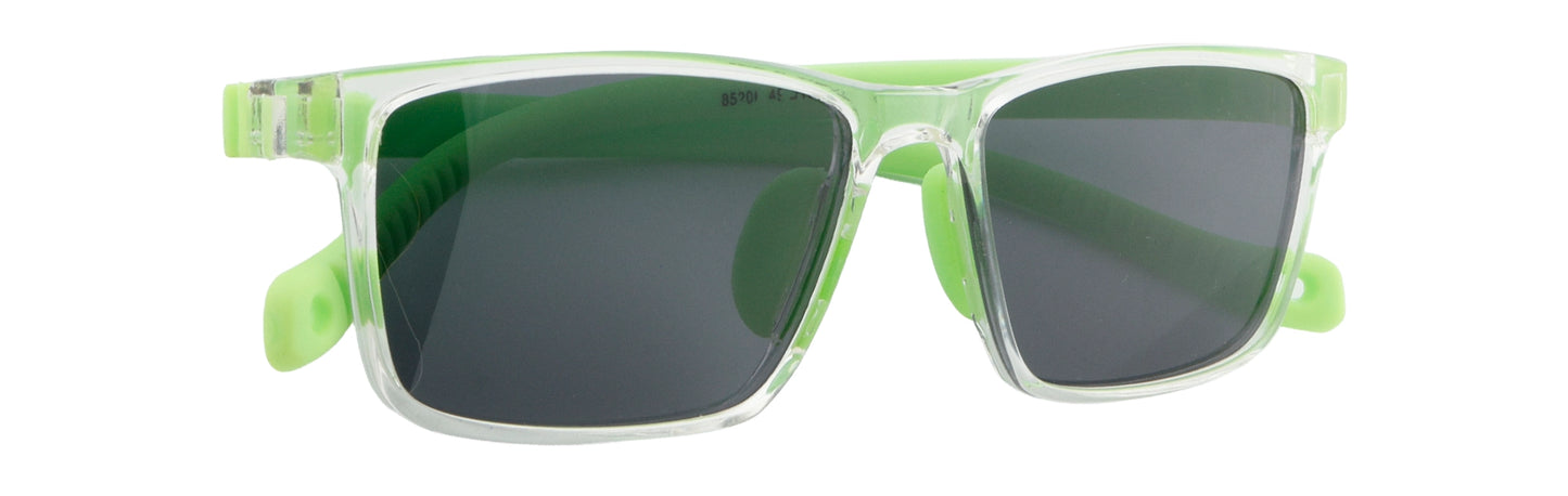 HK85206-C5-Handmade Mix Material-Translucent Green