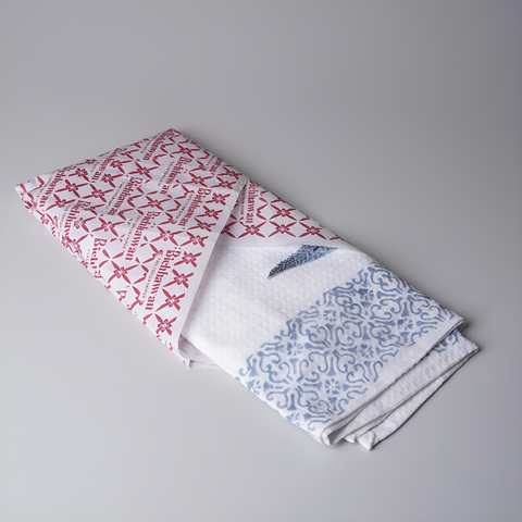 Handblock Print Pure Cotton Towel set