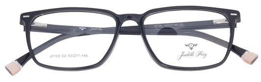 JF133-C2-Handmade Bio Acetate-Midnight Black