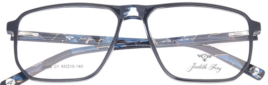 JF136-C1-Handmade Bio Acetate-Midnight Black