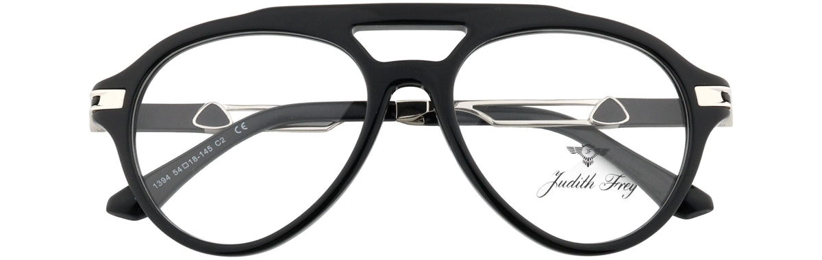 JF1394-C2-Handmade Bio Acetate-Midnight Black