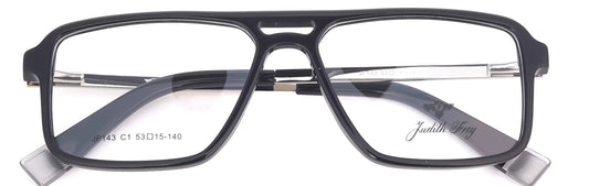 JF143-C1-Handmade Bio Acetate-Midnight Black