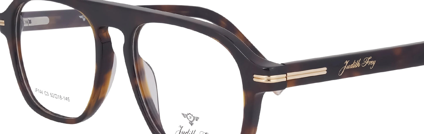 JF144-C3-Handmade Bio Acetate-Havana Brown