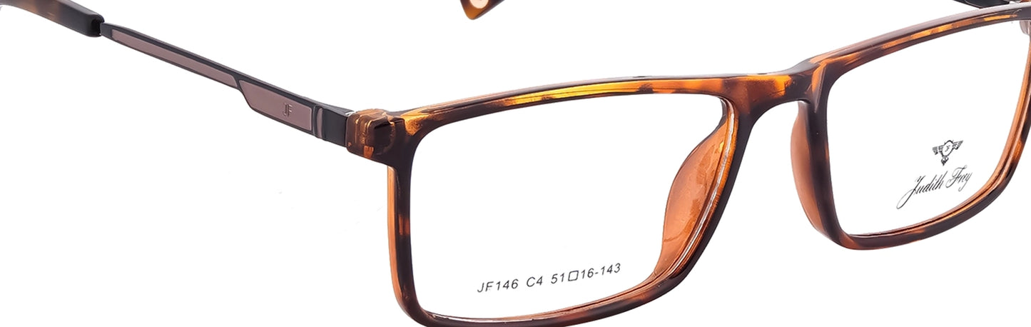 JF146-C4-Handmade Bio Acetate-Havana Brown