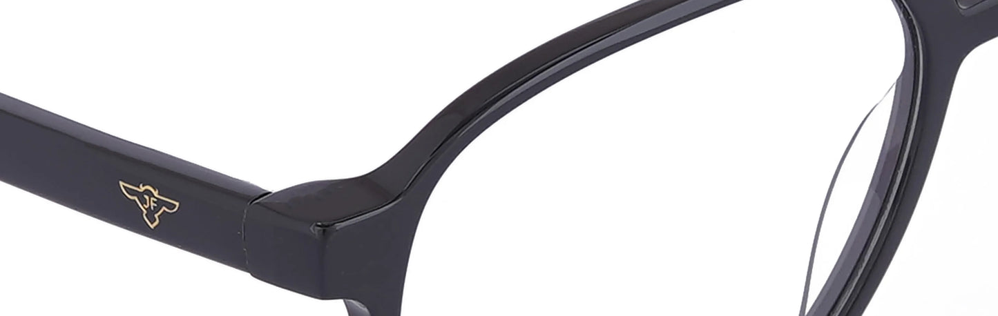 JF7491-C1-Handmade Bio Acetate-Midnight Black