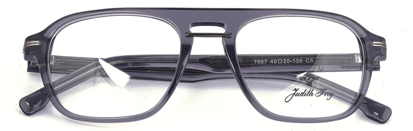 JF7667-C5-Handmade Bio Acetate-Slate Grey