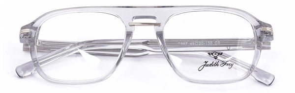 JF7667-C6-Handmade Bio Acetate-Crystal Clear