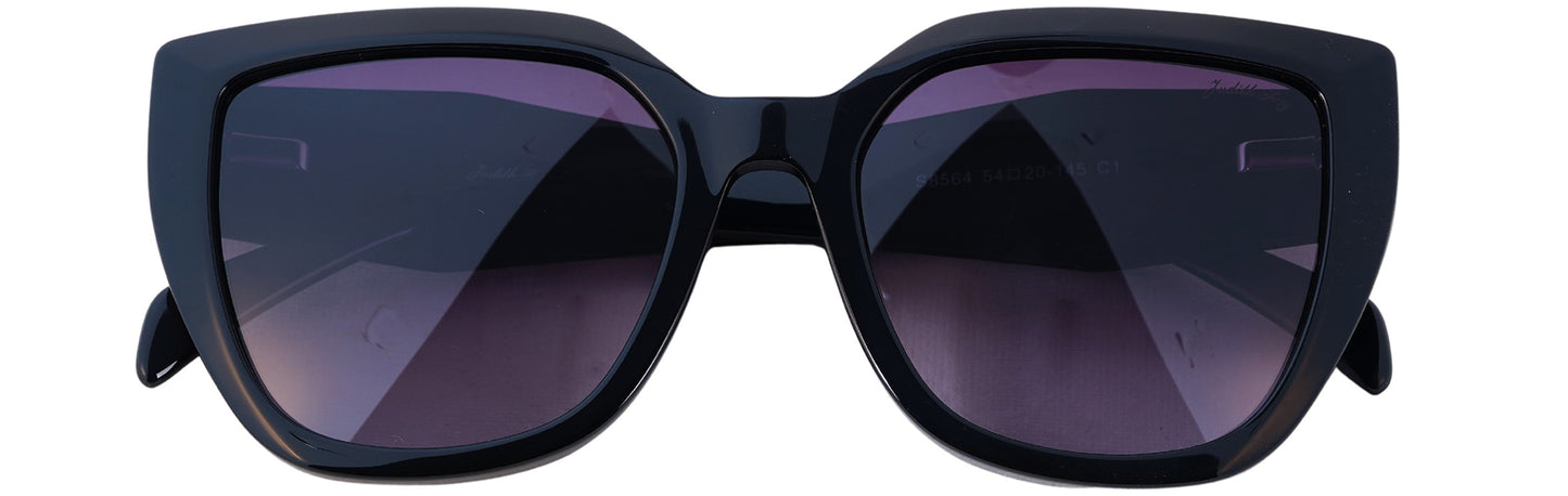 JF8564-C1-Handmade Bio Acetate-Onyx Black