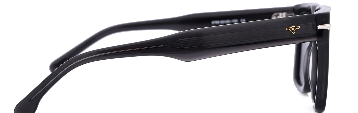 JF8769-C4-Handmade Bio Acetate-Midnight Black