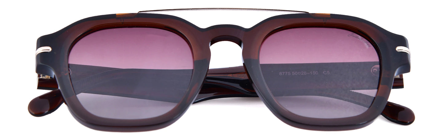 JF8775-C5-Handmade Bio Acetate-Havana Brown