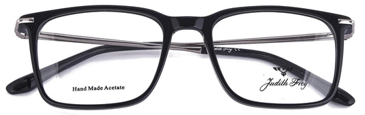 JF9658-C1-Handmade Bio Acetate-Midnight Black